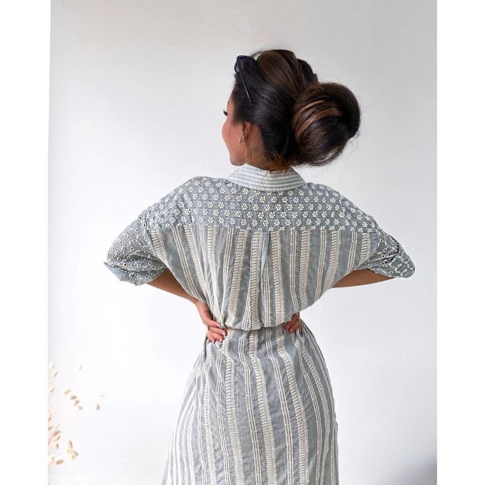 ZARA
Embroidered shirt dress New - Picture 8 of 11